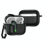 Per AirPods Pro 2 Custodia protettiva per auricolari con blocco colorato (verde militare)