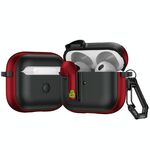 Per AirPods 3 Custodia protettiva per auricolari con blocco colorato (rosso)