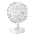 Yesido YF12 5W Type-C Charging Desktop Wired Fan (Bianco)