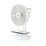Ventilatore da tavolo Yesido YF16 Brushless con caricabatterie wireless (bianco)