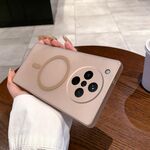 Per OPPO Find X8 Fine Hole Ice Fog MagSafe PC Phone Case (oro)