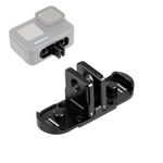 PULUZ Adattatore base pieghevole magnetica a sgancio rapido per GoPro HERO12 Black /11 Black /11 Black mini /10 Black /9 Black /8 Black / Max (Nero)