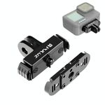 PULUZ Supporto magnetico pieghevole a sgancio rapido per GoPro HERO12 Black /11 Black /11 Black mini /10 Black /9 Black /8 Black / Max (Nero)