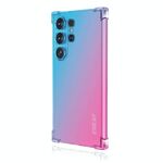 Per Samsung Galaxy S24 Ultra 5G ENKAY Hat-Prince Gradient Airbag TPU Custodia per telefono (blu rosa)