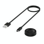 Per Huawei Watch D2 Interfaccia USB Smart Watch Cavo di ricarica magnetico diviso, lunghezza: 1 m, (nero)