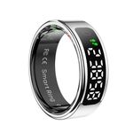 R11 TAGLIA 12 Smart Ring, supporta la frequenza cardiaca / ossigeno nel sangue / sonno / modalità sportive multiple (argento)