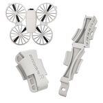 Per DJI Flip Sunnylife Fibbia di fissaggio del braccio anti-vibrazione Fibbia integrata Fibbia anticollisione a sgancio rapido (grigio)