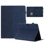 Custodia per tablet intelligente in pelle goffrata a nido d'ape da 7 pollici (blu)