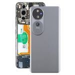 Per vivo V40 Pro Cover posteriore della batteria con copriobiettivo della fotocamera (grigio)