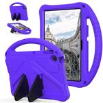 Per Lenovo Tab TB-311 / WIFI 10.1 2025 Custodia antiurto per tablet EVA con supporto (viola)