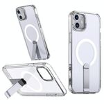 Per iPhone 12 mini Star Shine Series TPU + PC MagSafe Custodia per telefono con supporto pieghevole (trasparente)