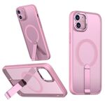 Per iPhone 12 mini Star Shine Series TPU + PC MagSafe Custodia per telefono con supporto pieghevole (rosa)