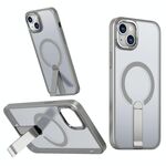 Per iPhone 13 mini Star Shine Series TPU + PC MagSafe Custodia per telefono con supporto pieghevole (grigio)