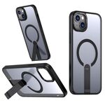Per iPhone 13 mini Star Shine Series TPU + PC MagSafe Custodia per telefono con supporto pieghevole (nero)
