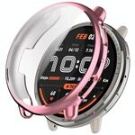 Per Amazfit Active 2 A2437 Custodia protettiva per orologio in TPU elettrolitico a copertura totale (rosa)