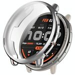 Per Amazfit Active 2 A2437 Custodia protettiva per orologio in TPU elettrolitico a copertura totale (argento)