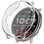 Per Amazfit Active 2 A2437 Custodia protettiva per orologio in TPU elettrolitico a copertura totale (colore trasparente)