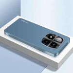 Per Redmi Note 14 Pro+ 5G AG Custodia per telefono in acrilico galvanico satinato (blu navy)