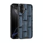 Per iPhone 16 Plus ABEEL Beast Pattern 6D Micro-Embossed MagSafe Custodia per telefono in vera pelle (blu)