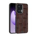 Per OPPO Reno13 Pro Global ABEEL Beast Pattern 6D Micro-Embossed MagSafe Custodia per telefono in vera pelle (marrone)