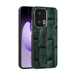 Per OPPO Reno13 Pro Global ABEEL Beast Pattern 6D Micro-Embossed MagSafe Custodia per telefono in vera pelle (verde)