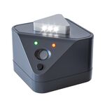 XY-008 Repellente per topi sonico da interno a 360 gradi Repellente per insetti multifunzionale, specifiche: spina UK (nero)