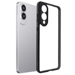 Per Samsung Galaxy S25 Edge 5G Custodia per telefono in TPU satinato + PC trasparente