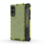 Per Samsung Galaxy S25 Edge 5G Custodia antiurto a nido d'ape per telefono (verde)