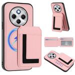 Per Redmi 14C 4G / 14R / A4 5G CX01 Custodia per telefono con custodia magnetica Magsafe staccabile (rosa)