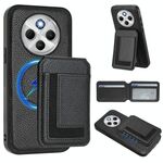 Per Redmi 14C 4G / 14R / A4 5G CX01 Custodia per telefono con custodia magnetica Magsafe staccabile (nero)