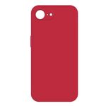 Per iPhone 16e Custodia per telefono in silicone liquido imitazione (rosso)