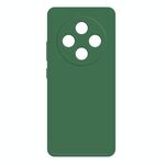 Per Redmi 14C 5G Custodia per telefono in silicone liquido imitazione (verde scuro)