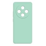 Per Redmi 14C 5G Custodia per telefono in silicone liquido imitazione (ciano chiaro)