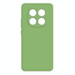 Per Redmi Note 14 Pro+ 5G Custodia per telefono in silicone liquido imitazione (verde matcha)