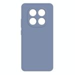 Per Redmi Note 14 Pro+ 5G Custodia per telefono in silicone liquido imitazione (grigio)