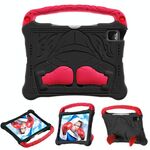 Per iPad Pro 11 2022/2021/2020 Boxing Series Kickstand EVA Custodia antiurto per tablet (nero rosso)