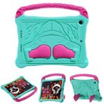Per iPad 10.5 2017 / Air 3 2019 Boxing Series Kickstand EVA Custodia antiurto per tablet (Rosso rosa menta)