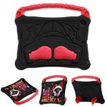 Per iPad 10.5 2017 / Air 3 2019 Boxing Series Kickstand EVA Custodia antiurto per tablet (nero rosso)
