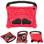 Per iPad 10.5 2017 / Air 3 2019 Boxing Series Kickstand EVA Custodia antiurto per tablet (rosso nero)