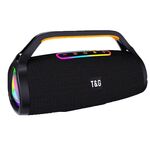 T&G TG417 40W Altoparlante Bluetooth wireless portatile con doppio microfono per esterni (nero)