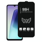 Per Redmi 14C 4G Pellicola in vetro temperato a schermo intero con grande arco in alluminio