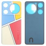 Per ZTE nubia Music Z2353 Cover posteriore in vetro con adesivo (multicolore)