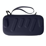 Per Nintendo Switch / Switch OLED Borsa portaoggetti rigida portatile Versione con spina USA (blu scuro)