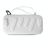 Per Nintendo Switch / Switch OLED Borsa portaoggetti rigida portatile Borsa a mano Versione spina UE (bianco)