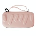 Per Nintendo Switch / Switch OLED Borsa portaoggetti rigida portatile Borsa a mano Versione spina UE (rosa)