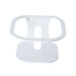 Supporto da parete in metallo per altoparlanti per altoparlanti con diametro entro 5 pollici (bianco)