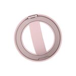 RK-X39 Mini supporto magnetico per cellulare con fibbia ad anello in silicone (rosa)