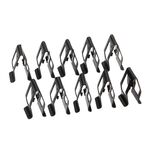 10 pezzi / confezione universale per clip decorative in metallo per cruscotto auto