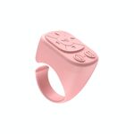 RK-C229 Telefono cellulare multifunzionale pigro con telecomando Bluetooth senza fili (rosa)