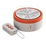 Mini lavatrice portatile per calzini e biancheria intima, colore: arancione standard